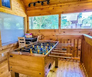 Photo 3 - Cozy Cabin w Game Room hot tub Creek