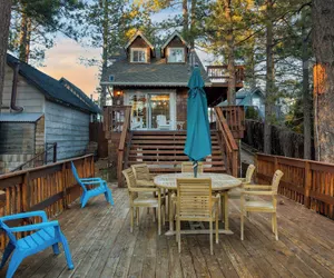 Photo 3 - Waterfront Big Bear Cabin w/ Hot Tub, Private Dock & Firepit Lakeside on Lagunita