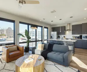 Photo 2 - Sleeps 18 3 Modern Midtown Apartments w/ Gym + Pool Walkable to Shops & Eats