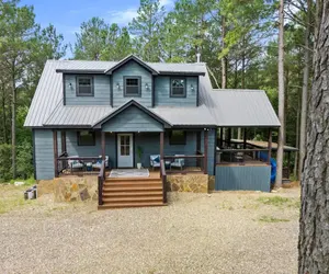 Photo 3 - Family-friendly Broken Bow Cabin w spa Game Room