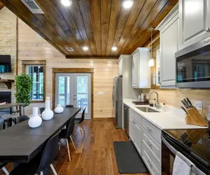 Photo 4 - Family-friendly Broken Bow Cabin w spa Game Room