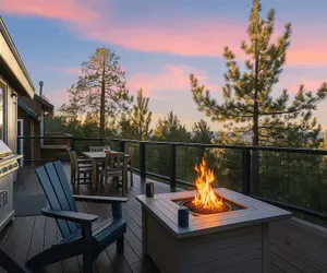 Photo 2 - Modern Lodge Near Lake, Village, & Snow Summit Game Room, Decks, Firepit, Views