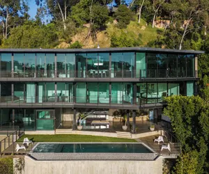 Photo 2 - Glass Mansion - Chic Glass Villa in LA Hills With Views, Style & Serenity