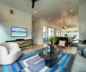 Photo 4 - Sleeps 20 2 Modern Homes w/ Private Pool, Deck+patio 3-min Walk to the Beach