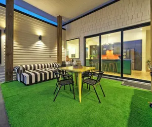 Photo 5 - Sleeps 20 2 Modern Homes w/ Private Pool, Deck+patio 3-min Walk to the Beach
