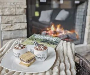 Photo 5 - Gorgeous Cabin w Hot Tub Firepit Gameroom