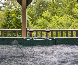 Photo 3 - Golf Resort Cabin w Hot Tub Firepit Pool