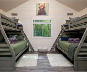Photo 2 - Family Bunk Glamping Cabin - Bed & Bear