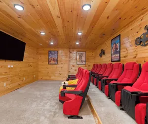 Photo 4 - Sleeps 24 2 Homes, Hot Tub, Sauna, Movie Theater, Firepit, Pool, Tennis Courts