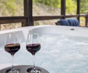 Photo 2 - New Cabin w Indoor Swim Spa Hot Tub Gameroom