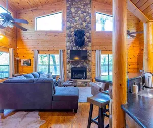 Photo 2 - Bison Point Smoker Grill Corn Hole Fire Pit