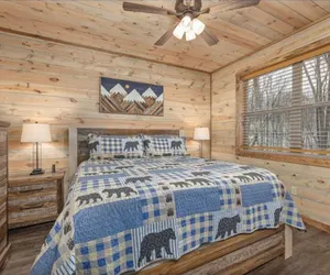 Photo 4 - Lux Cabin Smoky Mtn View Dog Friendly Hot Tub