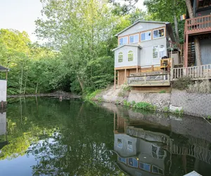Photo 2 - Wonderful Remote Lake Cabin! Fish From Deck & Dock