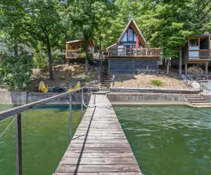 Photo 2 - Pet Friendly A Frame w/ Private Dock, Kayak & Great Lake Views
