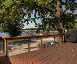 Photo 2 - Lakefront Home in a Quiet Cove, Private Dock, Outdoor Dining & Fishing