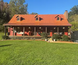 Photo 2 - Log Cabin in the Field