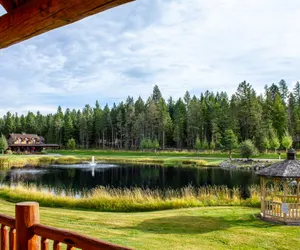 Photo 2 - Perfect log cabin with fireplace near skiing, snowmobiling, and more!