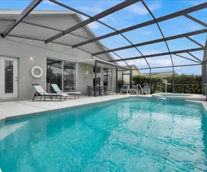 Photo 4 - South Facing Pool & Spa- Minutes to Disney