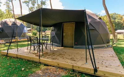 Luxury Dome Glamping in the Heart of the Catskills