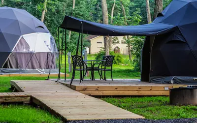 Luxury Dome Glamping in the Heart of the Catskills