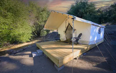 Boutique Glamping Tent | 67-Acre Ranch Retreat