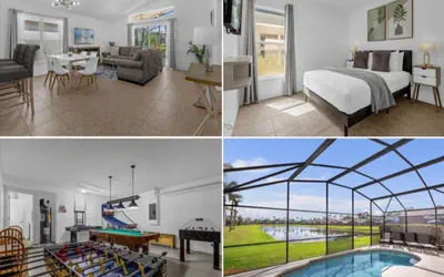 3 Bedrooms / 2 Bathrooms / Lake Berkley