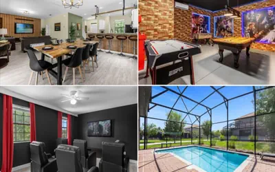 5 Bedrooms / 4.5 Bathrooms / Champions Gate