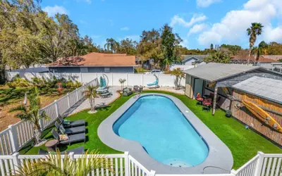 Huge 8BR Stay | Heated Pool, Game Room, Near Beach