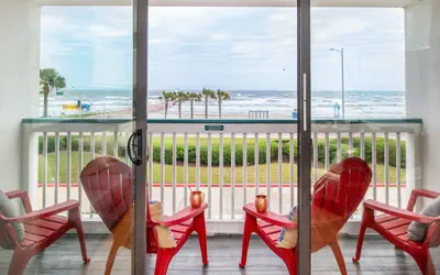 Casa Del Mar 201 | Galveston | Beachfront view | Pool