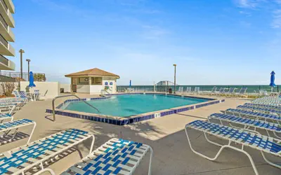 Beachfront 2BR/2BA Condo with Pool & Ocean Views | Sleeps 7