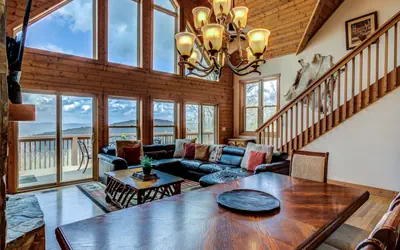 Spacious Mountain Retreat | Hot Tub & Game Room
