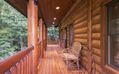 Banner Elk Log Cabin | Hot Tub, Game Room, Views