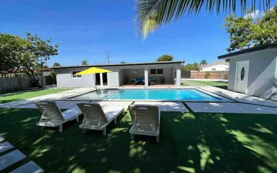 Private 4-bedroom interior + resort-style shared outdoor amenities