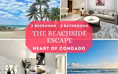 3BR Apartment | Steps to Beach | Modern & Stylish | Condado