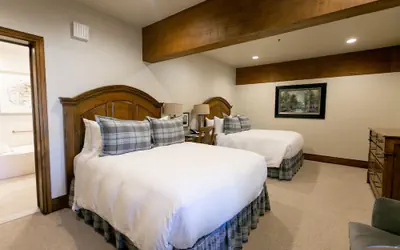 Deluxe Two Queen Room Hotel Room by RedAwning