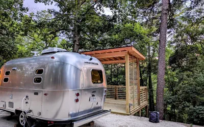 Airstream with Sunset Deck