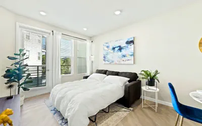 Designer Apt With Jacuzzi Sky Lounge Gym Access