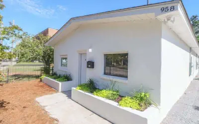 Charming 2 Bedroom, 1 Bath Duplex Just Blocks From the Beautiful Beachfront