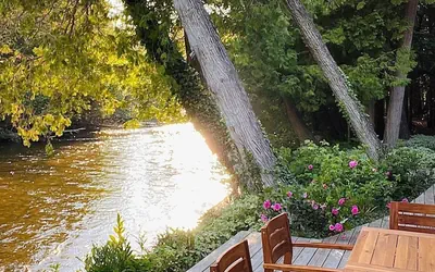Boardman Monarch River HOT TUB Fireplace
