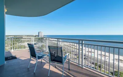Spacious Beachview End Unit in Legacy Tower 1 -1101 - 3 Bedroom 3 Bath Condo