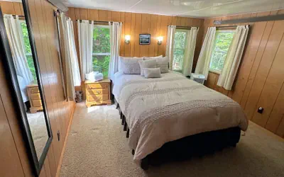 26cm - Private Camp in Bretton Woods, Wifi, AC, Private Yard With Great Views