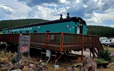 Historic Caboose on Route 66