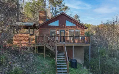 Secluded Cabin Near Smoky Mountains Hot Tub Honeymoon