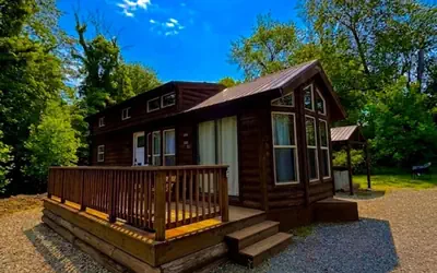 3 Tiny Cabins Together