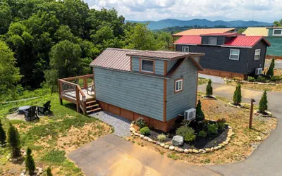 Tiny Home Village Near Dollywood