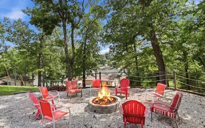 Private Dock, Boat Launch, Fire Pit & Lake Views