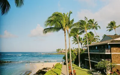Ko'a Kea Resort on Po'ipu Beach
