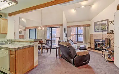 Downtown Breckinridge Studio With Master Loft Sleeps 4 1 Bedroom Condo by RedAwning