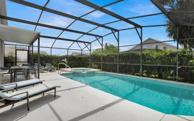 Photo 5 - South Facing Pool & Spa- Minutes to Disney