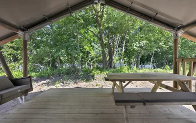 Luxury Riverfront Glamping Near Virginia Tech